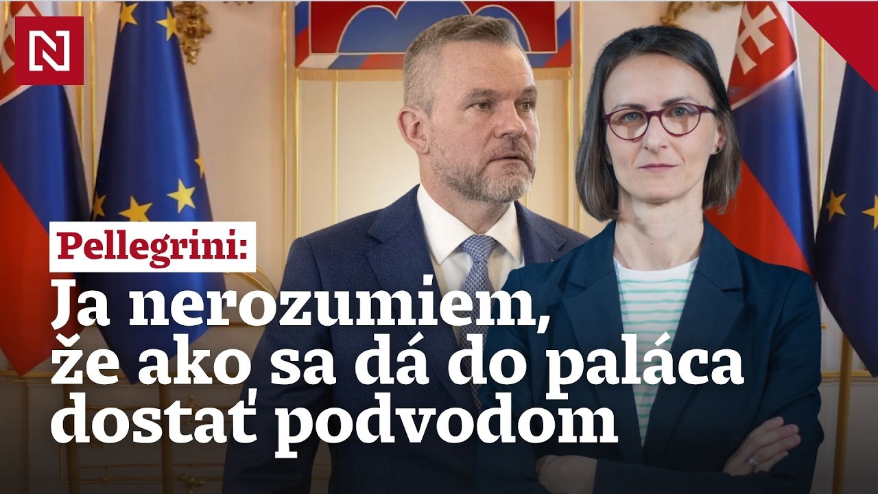 Pellegrini: Ja nerozumiem, že ako sa d&aacute; do pal&aacute;ca dostať podvodom