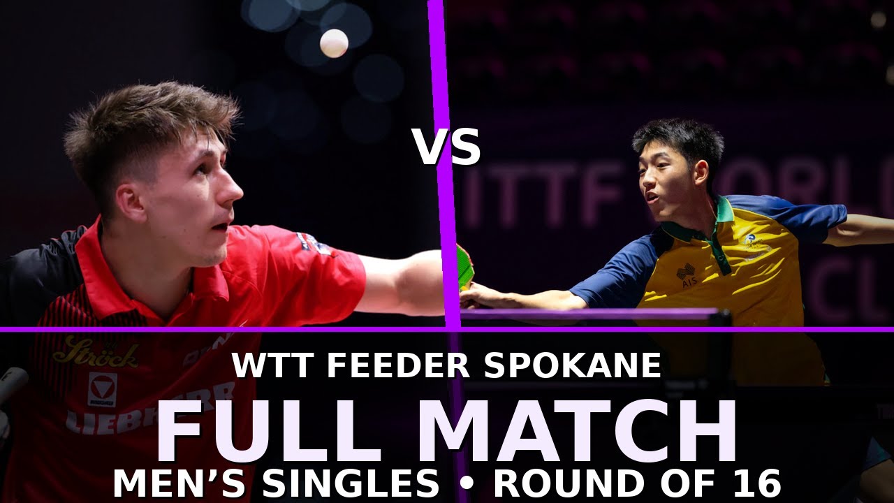 Chulong Nie VS Andreas Levenko | WTT Feeder Spokane II 2025 | Men's singles round of 16 [Full Match]