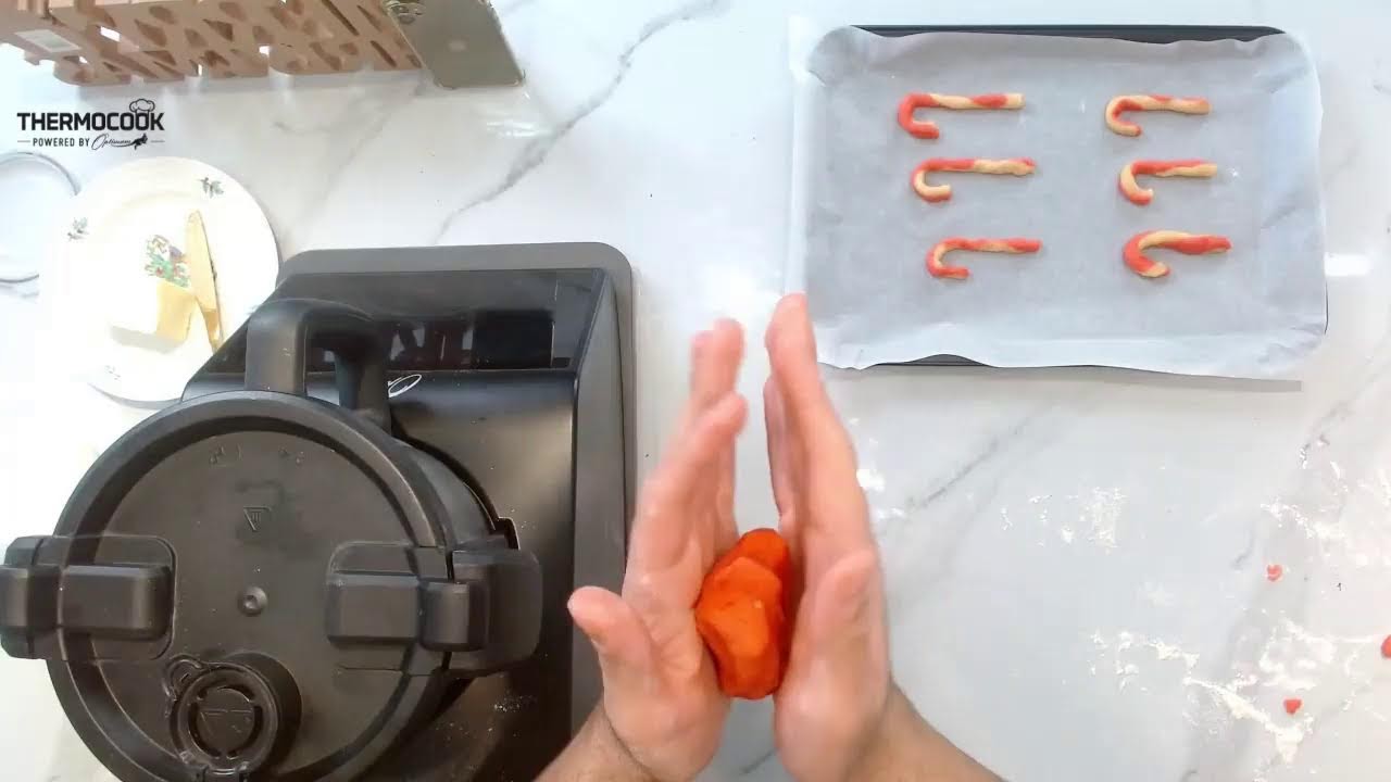 Thermocook Pro M 3.0 – Candy Cane Biscuits 🎄🍪 Most Delicious Time of the Year Series