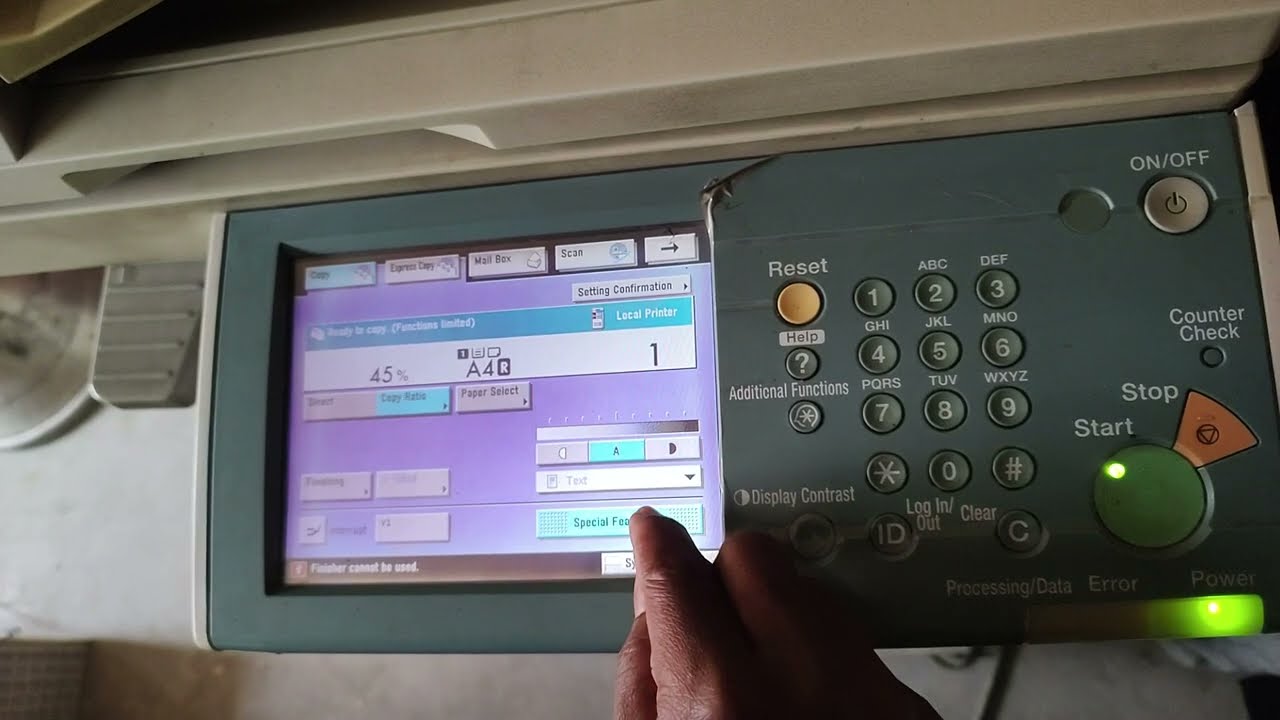 canon 3025 micro xerox setting