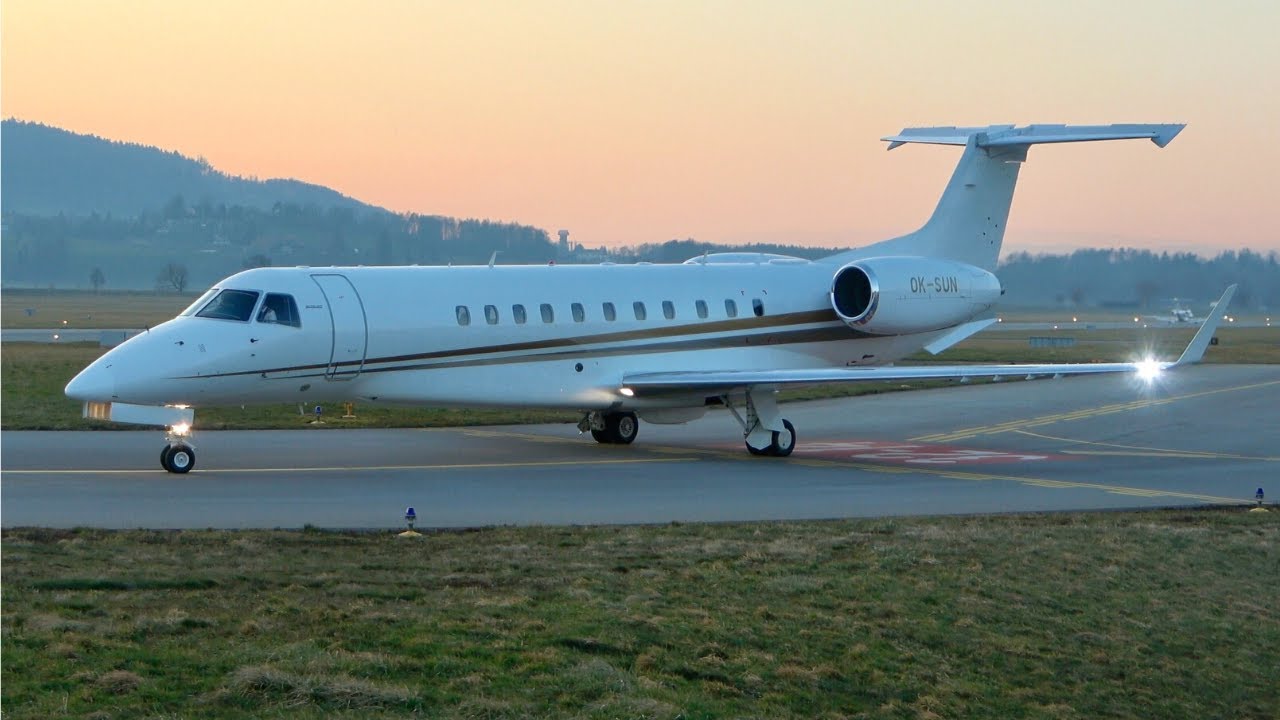 Witness The Embraer Legacy 600 Take-Off in Bern!
