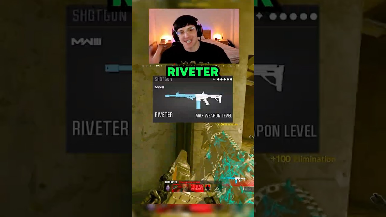 new ONE SHOT RIVETER LOADOUT in Warzone 🔥
