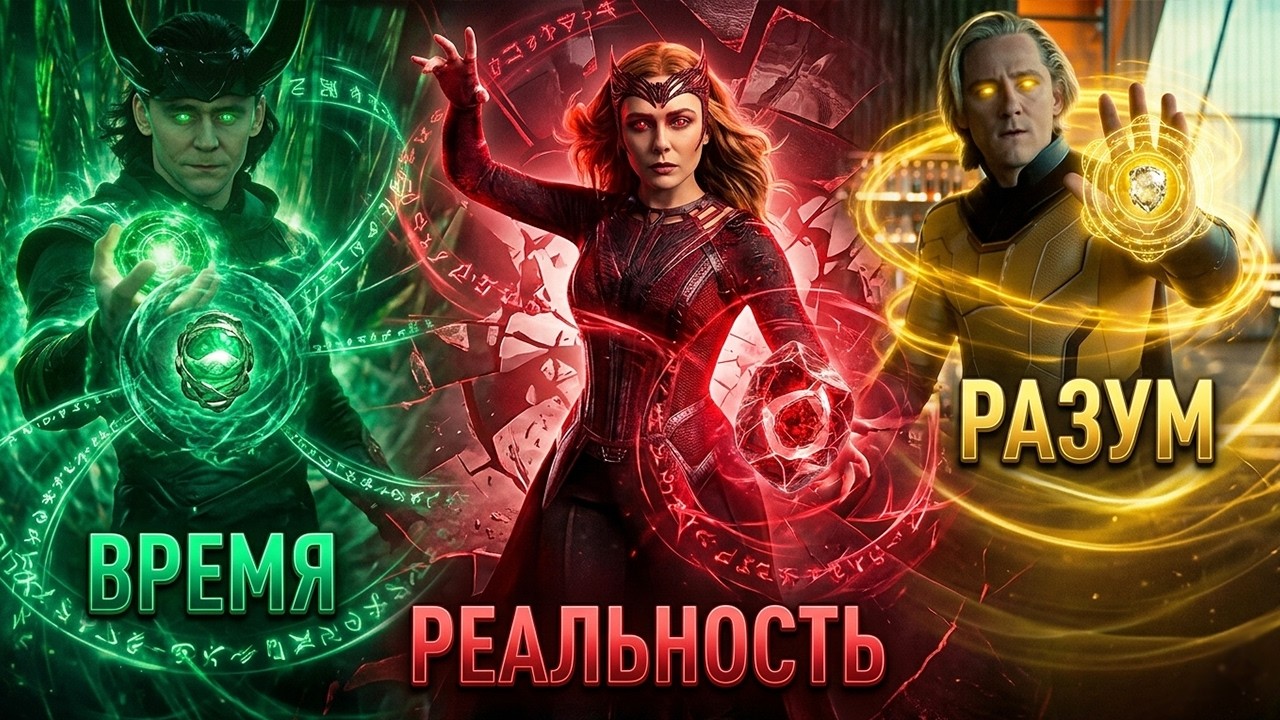 ШОК: Камни Бесконечности ВОЗРОЖДАЮТСЯ как персонажи Марвел!