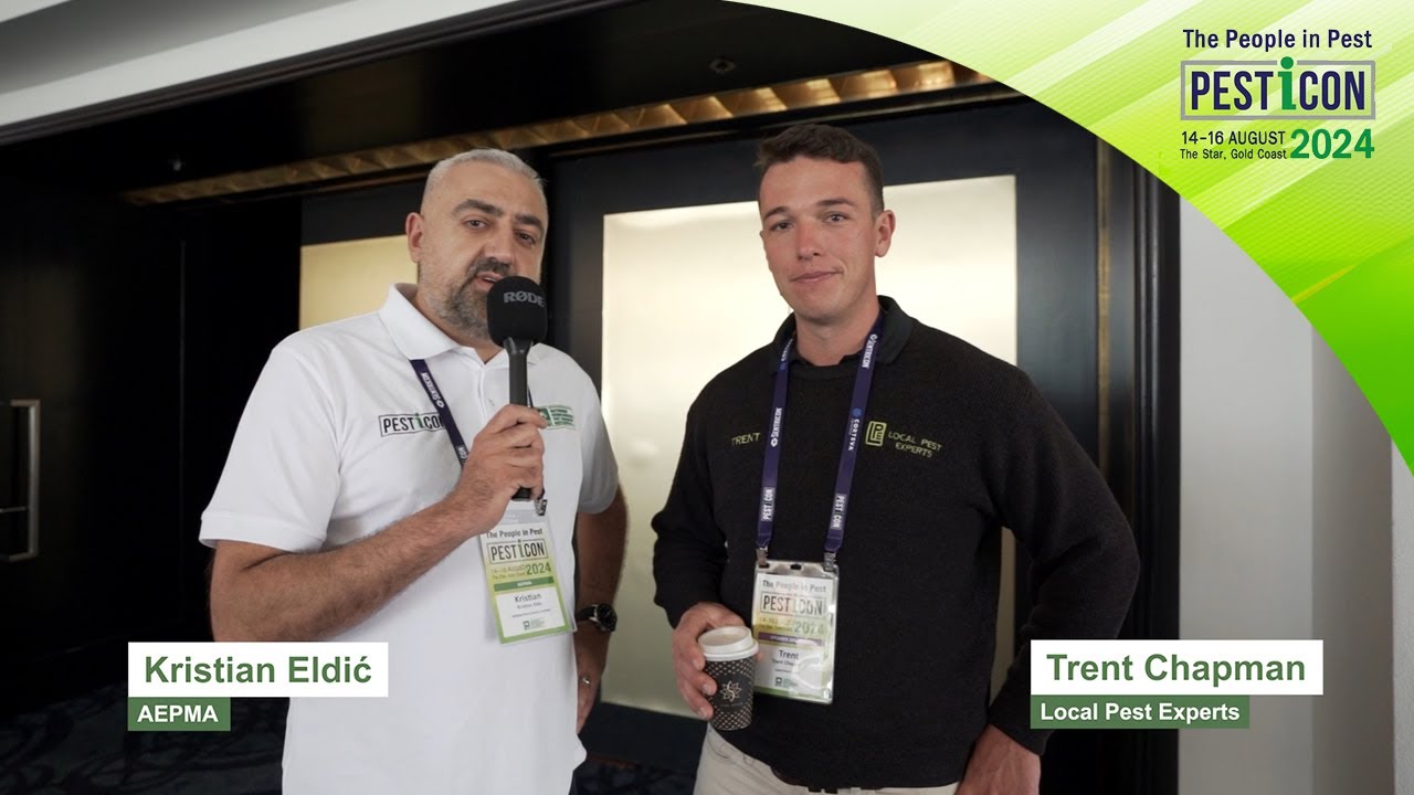 Pesticon interview 2024 with Trent Chapman from Local Pest Experts