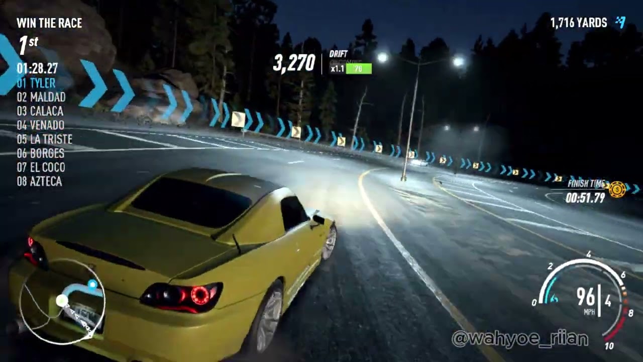 NFS Payback | Chapter 2 : Desert Winds | Tyler : Graveyard Shift | Noche De Muertos |