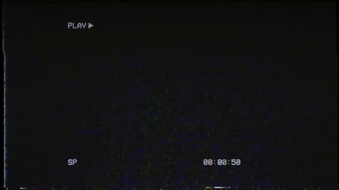 5 Minute VHS Overlay with Audio and Static