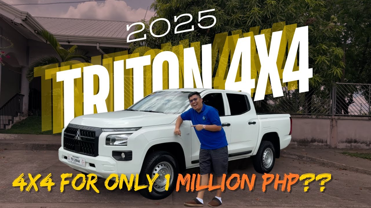 2025 Mitsubishi Triton GL 4WD 4x4 FULL TOUR REVIEW