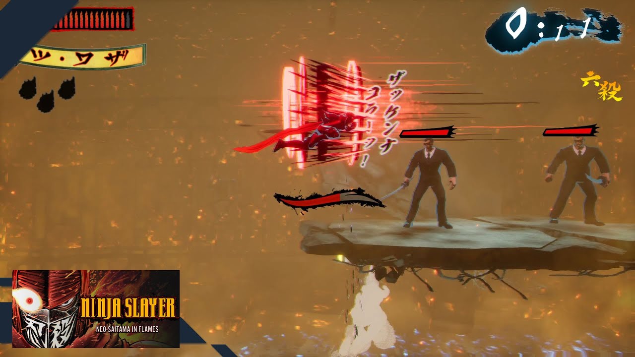 NINJA SLAYER: NEO-SAITAMA IN FLAMES - 40 Minute Gameplay [PC]