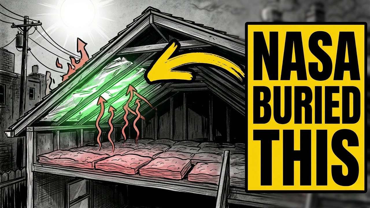 This Forgotten NASA Insulation Trick Cuts AC Costs By 70% - They Stopped Teaching It In 1991
