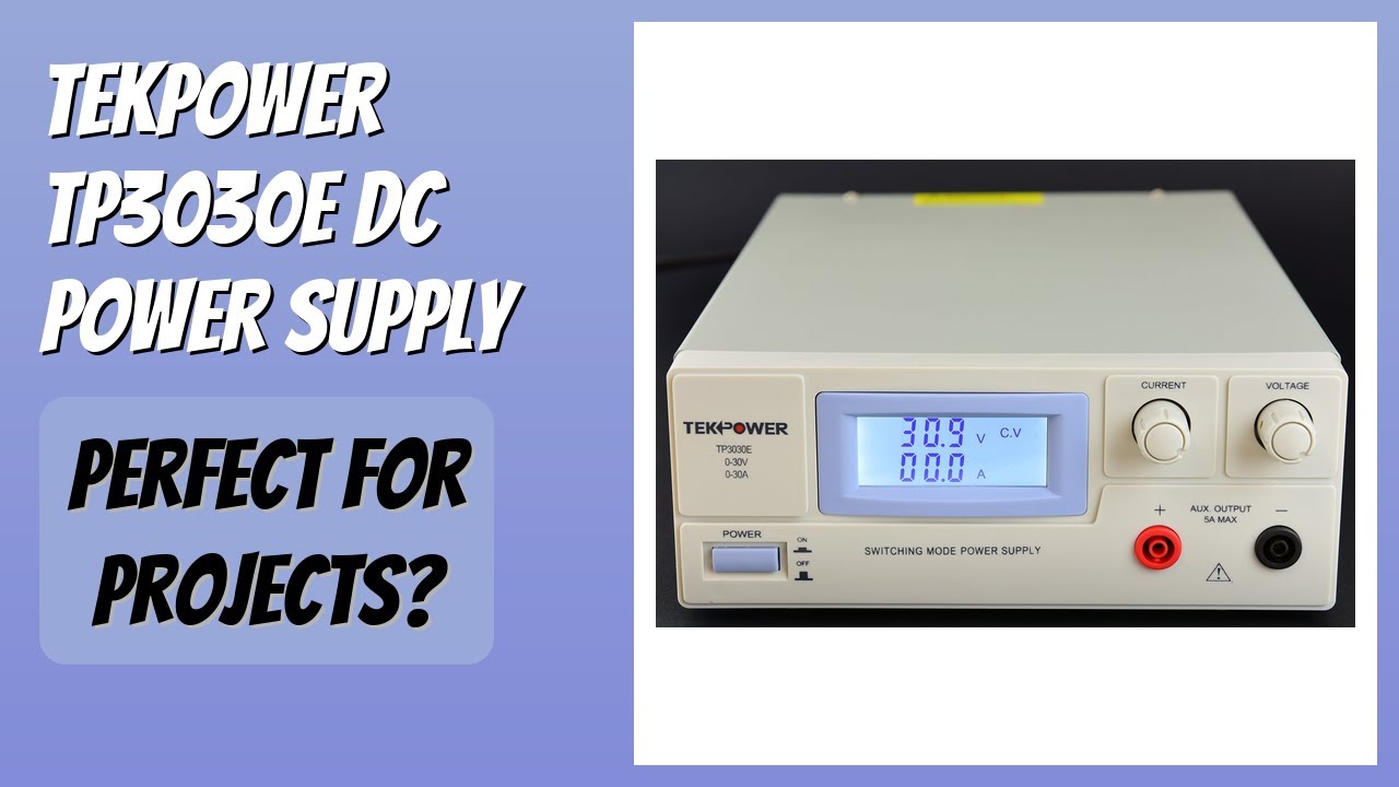 REVIEW (2026): Tekpower TP3030E DC Power Supply. Features