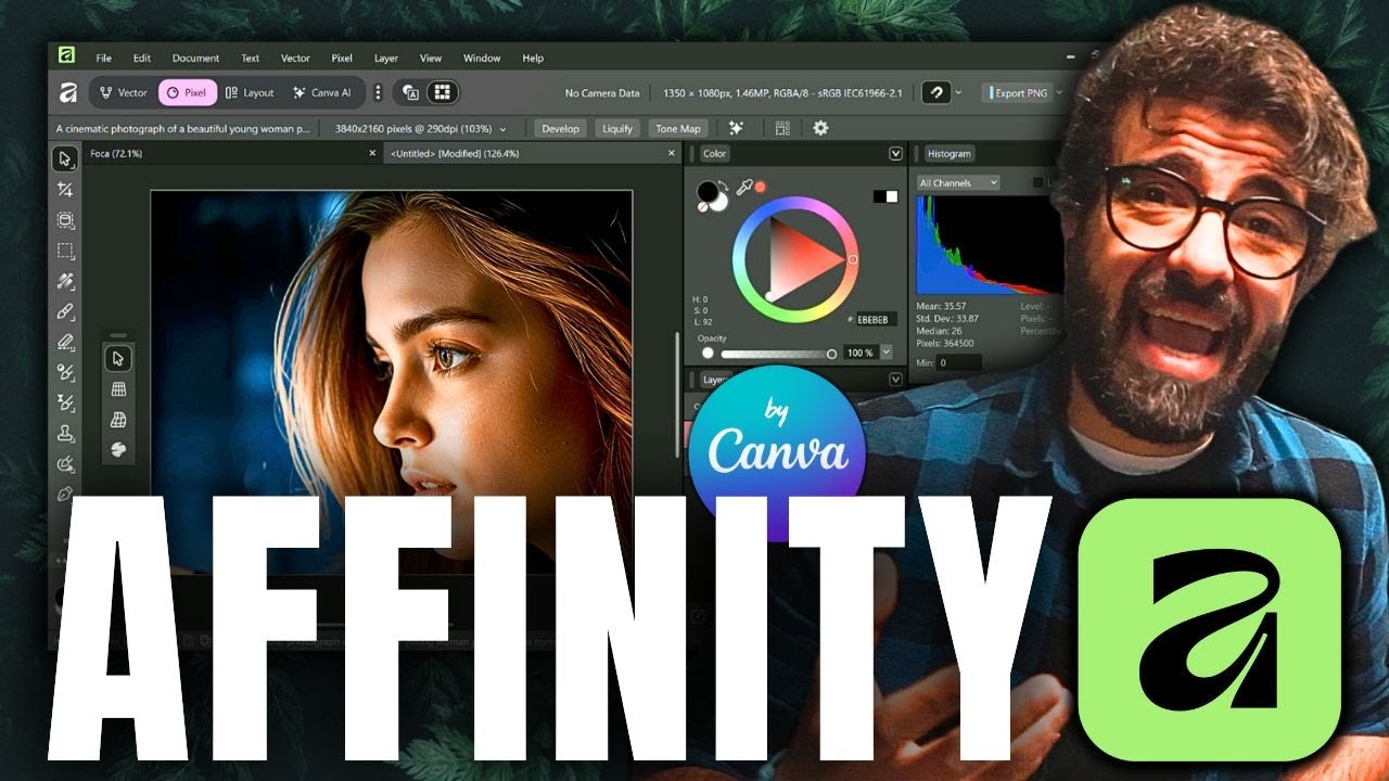 AFFINITY by CANVA 🤯 CORSO COMPLETO sulla pi&ugrave; INCREDIBILE alternativa a PHOTOSHOP e ILLUSTRATOR