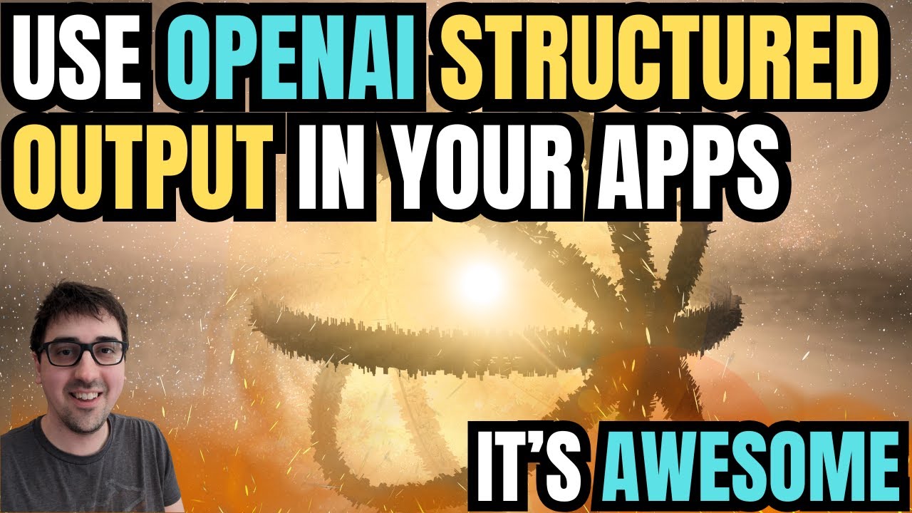 Use OpenAI structured output in your apps! It's awesome.