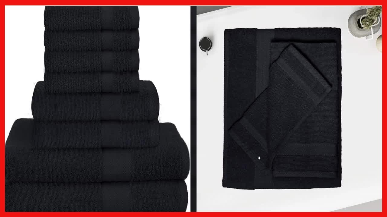 Experience Luxury Every Day with Our 8-Piece Pure Cotton Towel Set