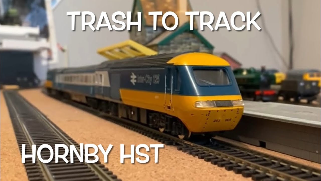 Trash To Track Episode 24. Hornby HST 3 car set.