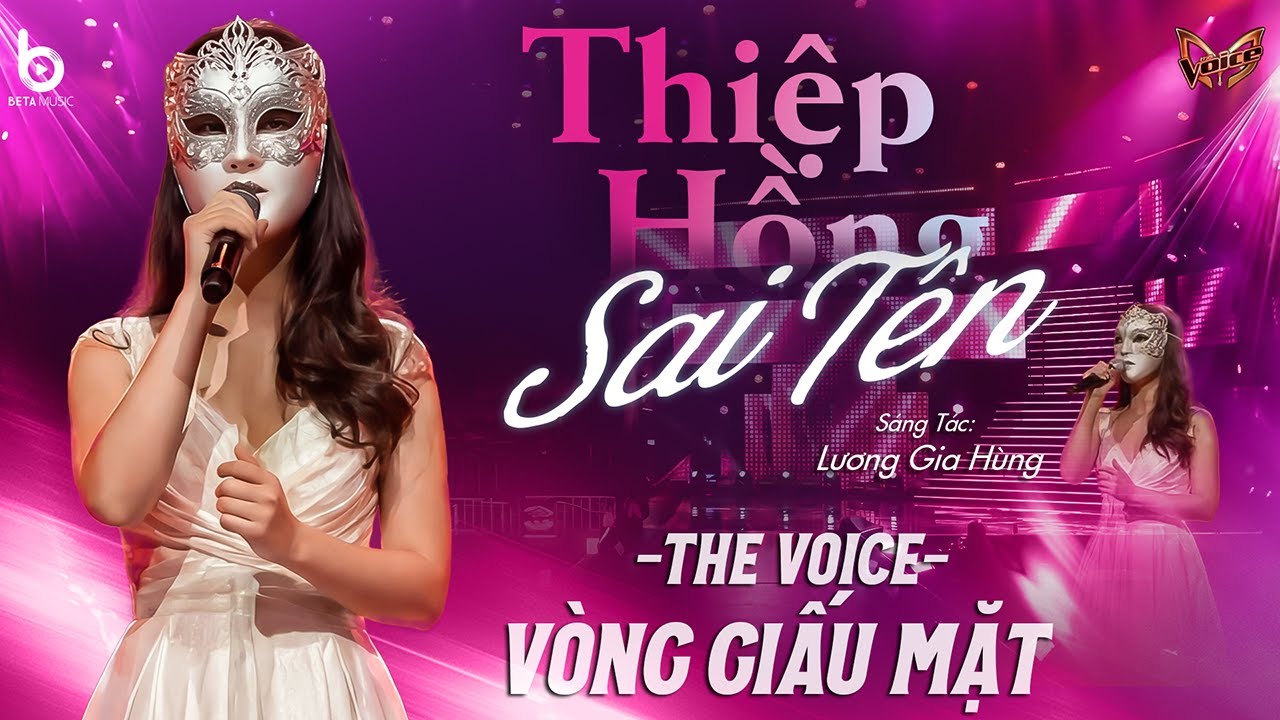 THIỆP HỒNG SAI TÊN - NGUYỄN THÀNH ĐẠT | THE VOICE-VÒNG GIẤU MẶT | Em Viết Thiệp Hồng Tên Em Thì Đúng