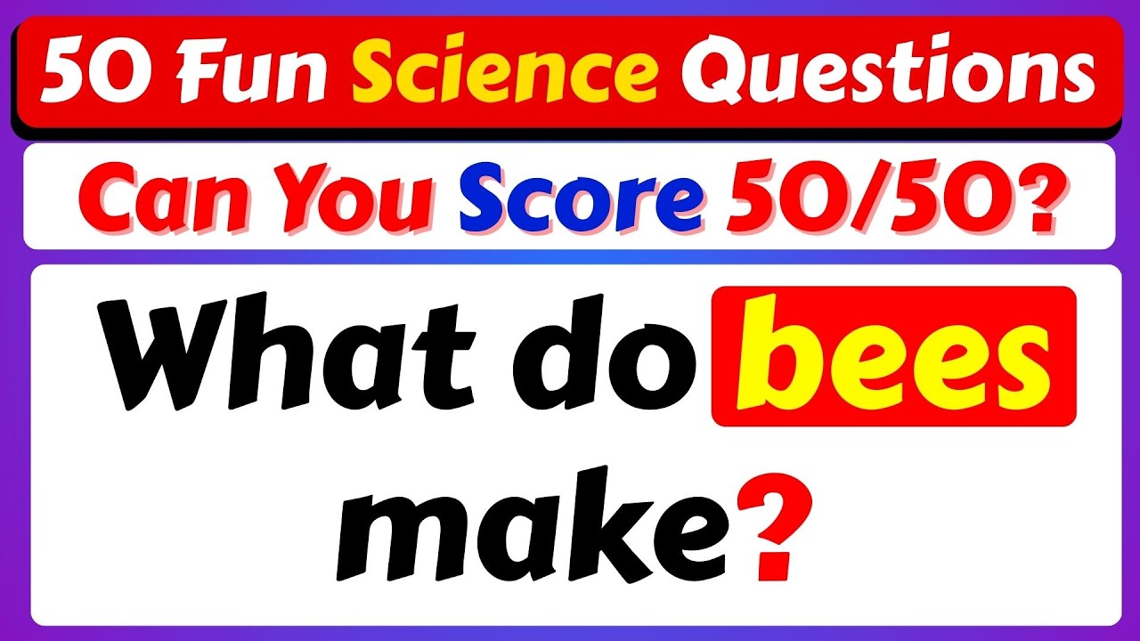Think You’re Smart Enough? 🧠 Can You Pass This Science Quiz? Science Quiz Challenge!