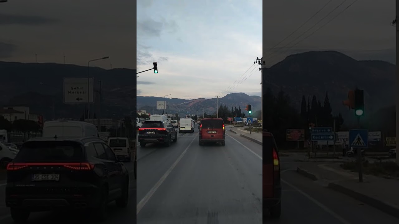 Söke'de akşam trafigi 16.01.2026