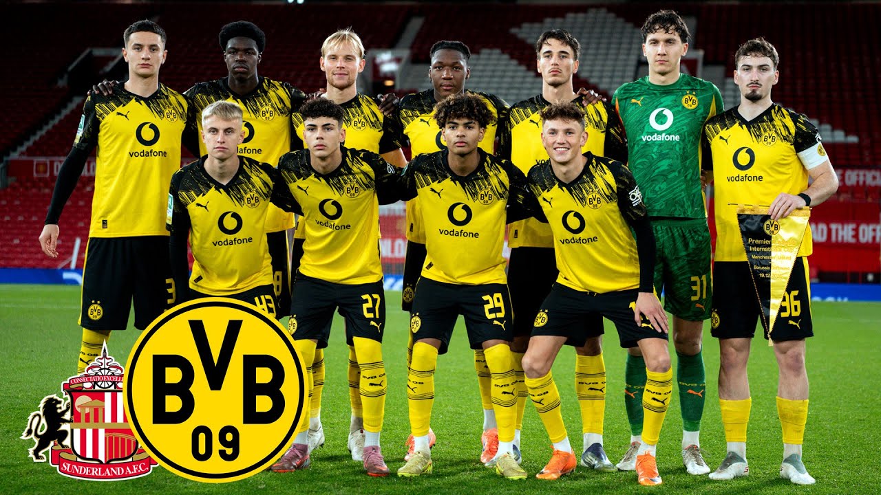 LIVE: Albert, Inacio & Co: BVB - Sunderland | Premier League International Cup