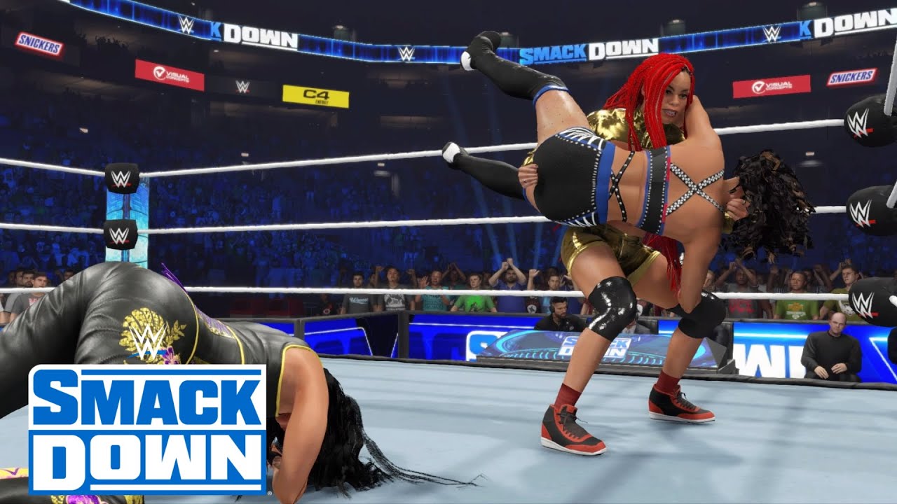 WWE 2K23 SMACKDOWN - WINNER WILL FACE GIGI DOLIN AT EC - TAMINA VS B-FAB VS JACY JAYNE