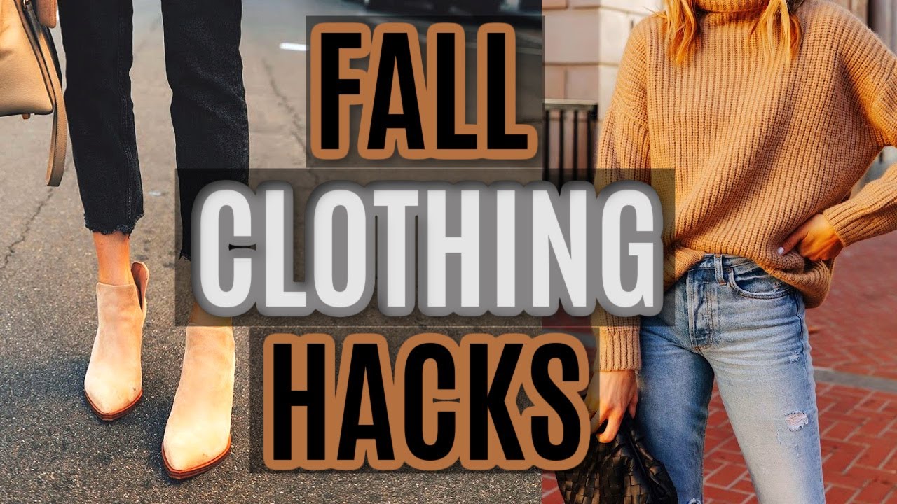 10 Fall Fashion Hacks | *Awesome* Autumn Hacks Every Woman Should Know!