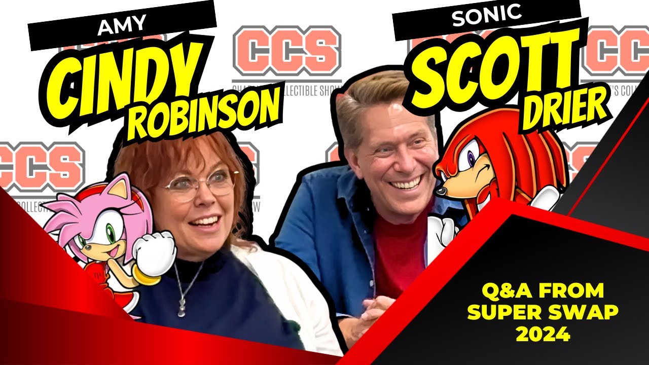 Amy Rose & Knuckles Voice Actors Cindy Robinson & Scott Drier at CCS | Guest Spotlight