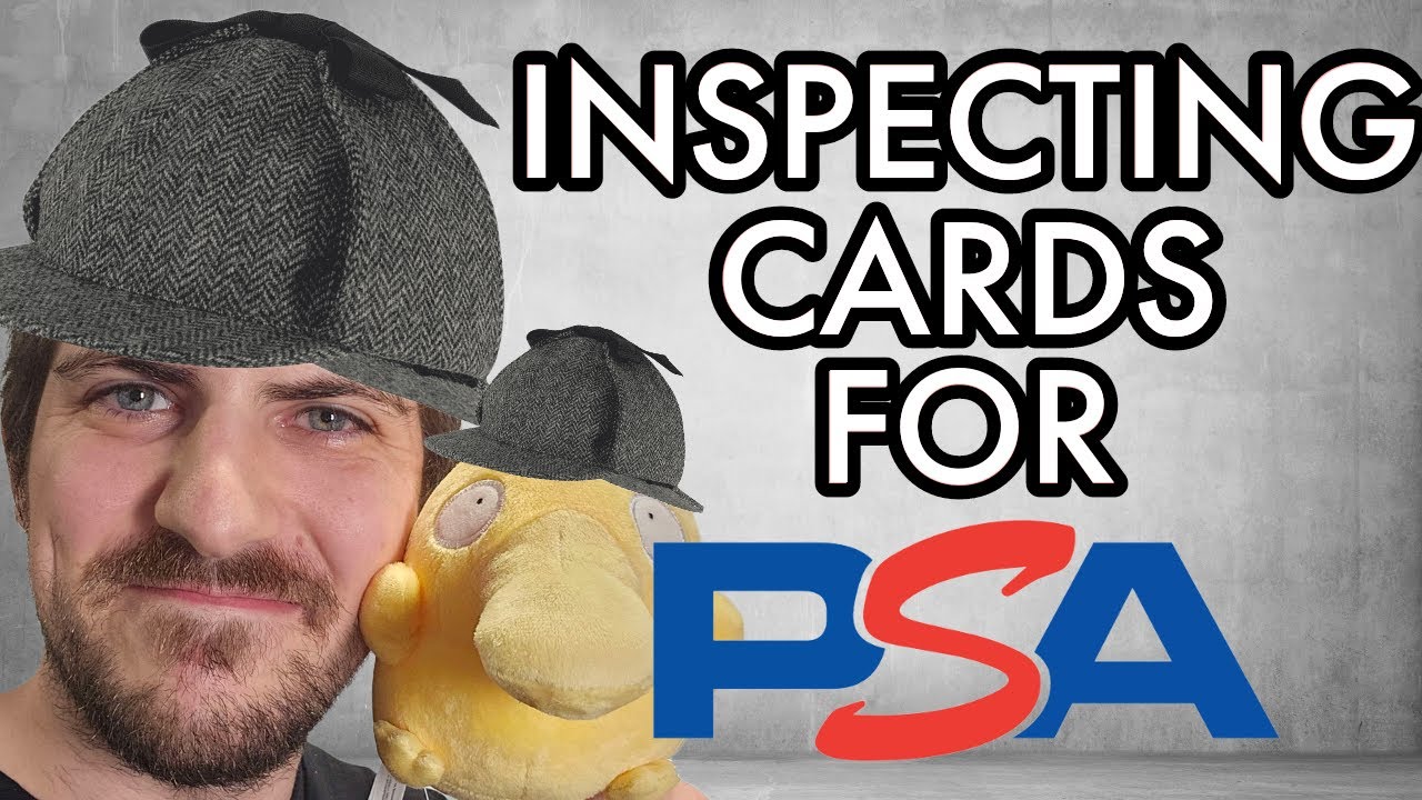 Condition Checking Cards For PSA Grading?!