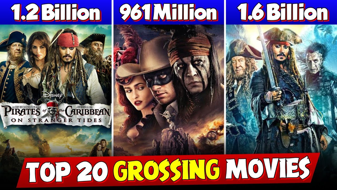 Johnny Depp's Top 20 Highest Grossing Movies