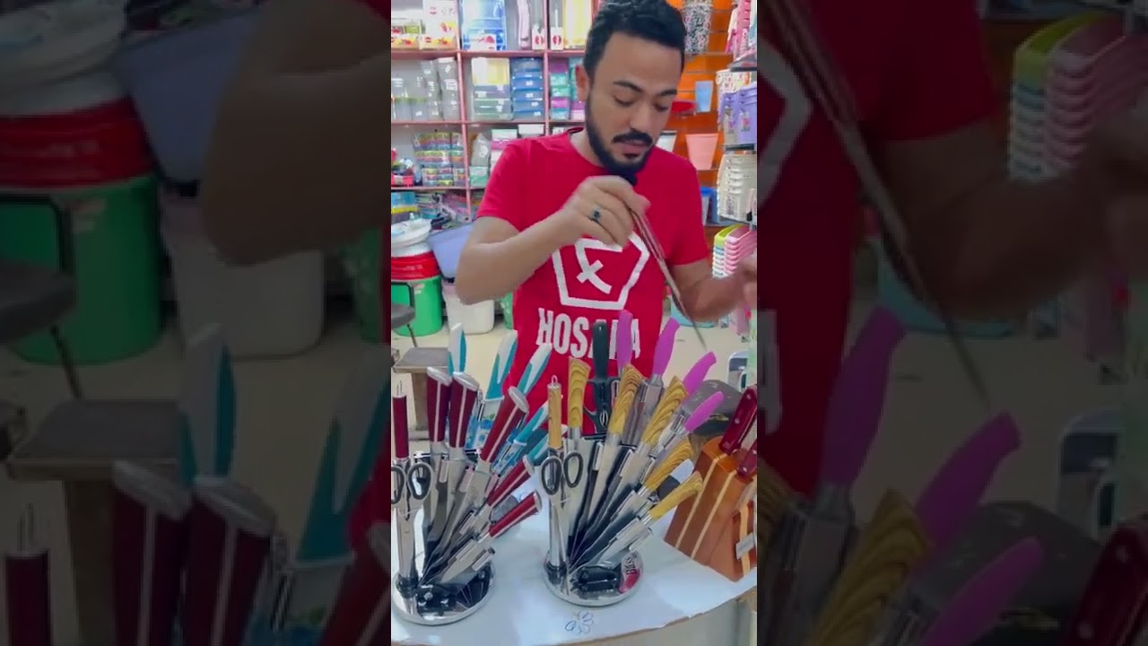 افضل طقم سكاكين علي حامل