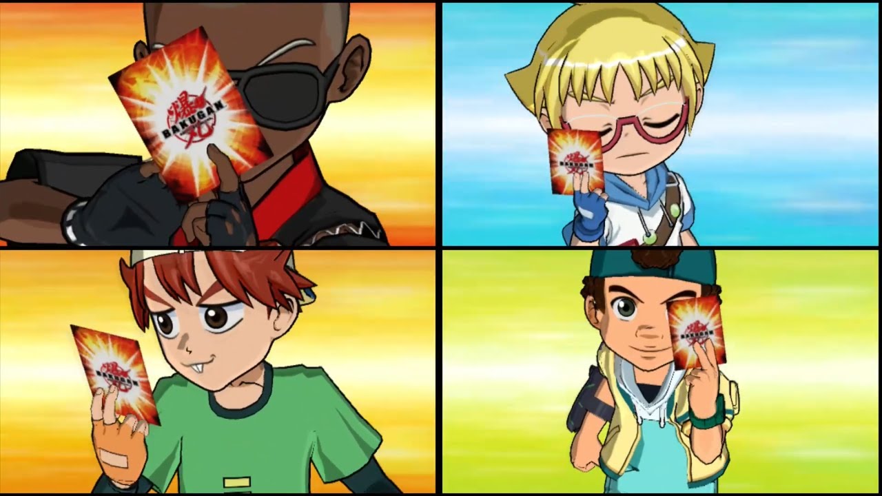 Bakugan Battle Brawlers Battle Royale vs Marucho, Komba, Akira