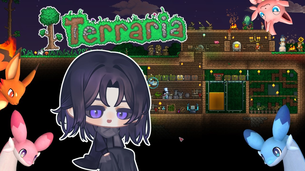 【Terraria】I woke up, where pals