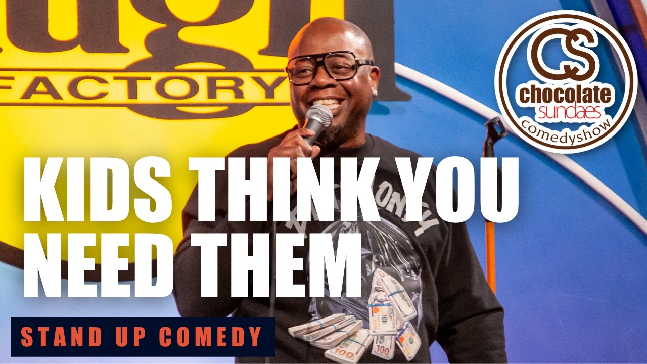 Kids Think You Need Them - Comedian Adrian Washington - Chocolate Sundaes Stand Up Comedy