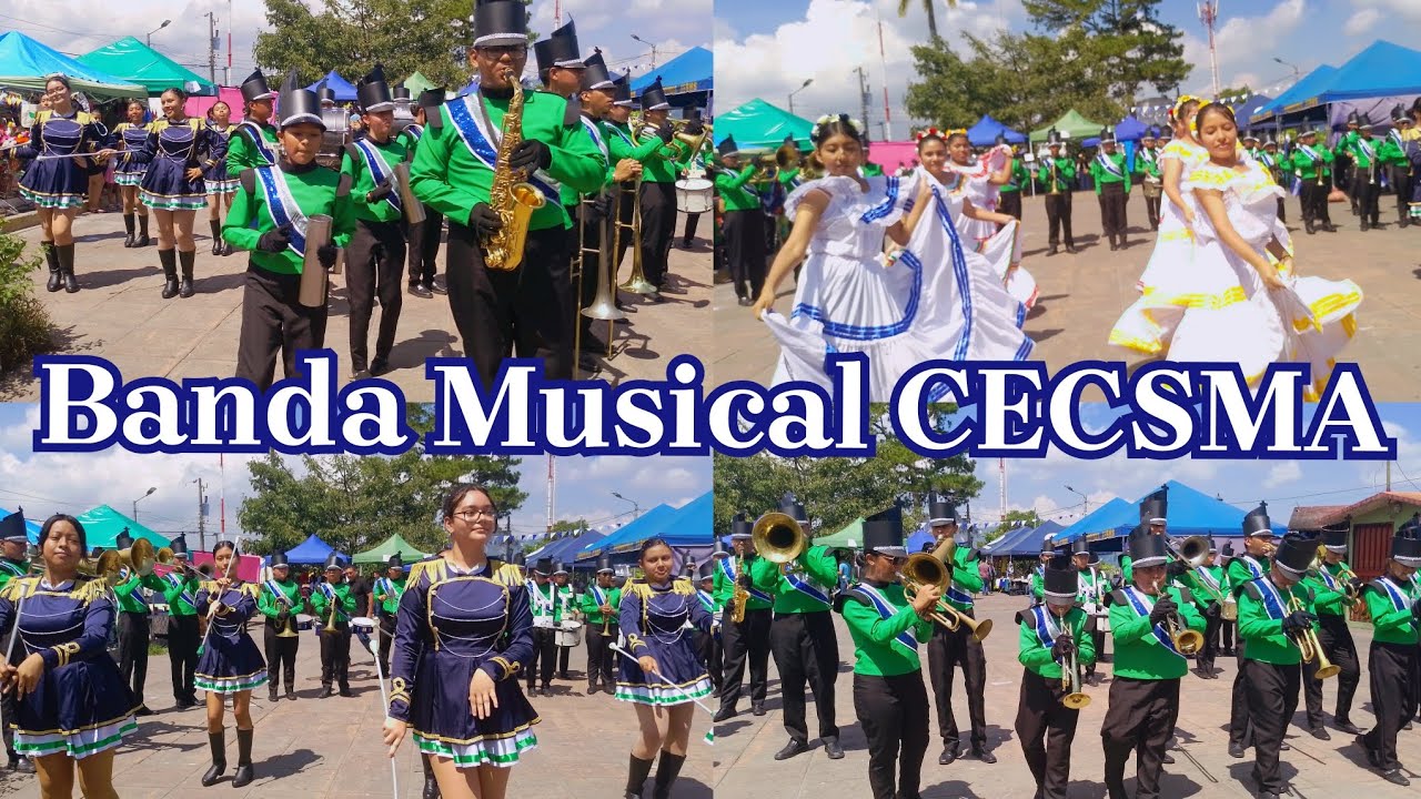 Banda Musical CECSMA | Presentación Plaza Pública Santiago Texacuangos | Turno Misioneros de Cristo