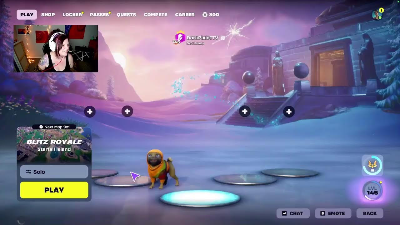 Dark Pixie Chill Vibes Fortnite Stream