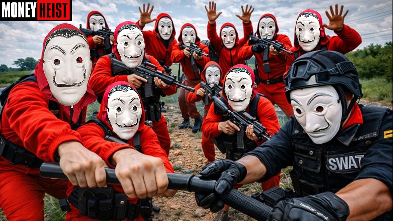 PARKOUR VS MONEY HEIST! 6 | BAD GUYS: NO ESCAPE, Even SWAT Couldn't Stop Them (BELLA CIAO) Epic POV