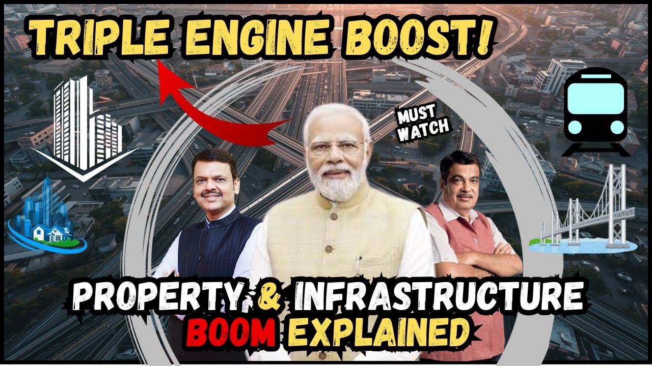 Nagpur, Mumbai, Pune Ko Mila TRIPLE ENGINE 🚀 | Property & Infrastructure Boom Explained