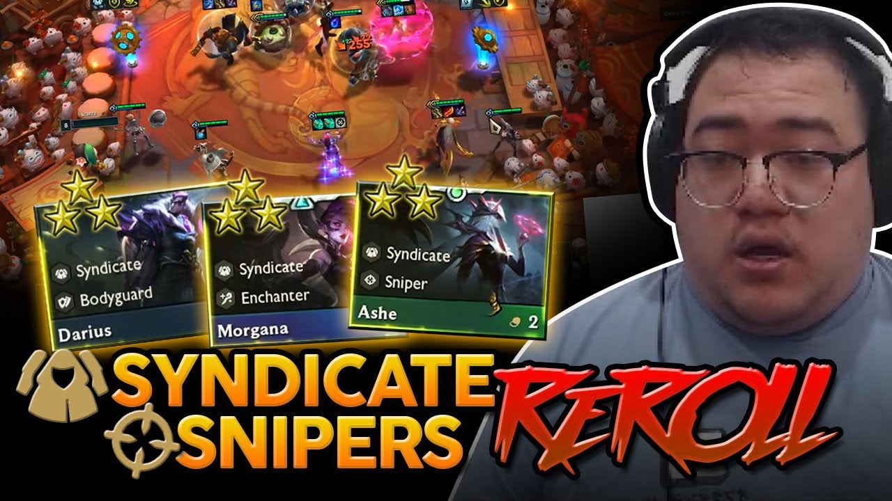 Scarra plays a Reroll Syndicate Snipers