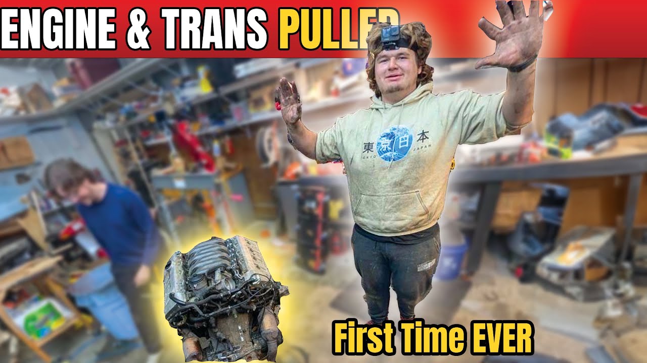 We Pulled the Engine & Trans On a B7 S4....