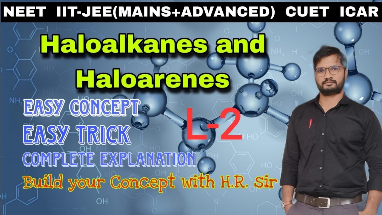 Haloalkane & Haloarens (L-2) MOP of Haloalkane form Alcohol