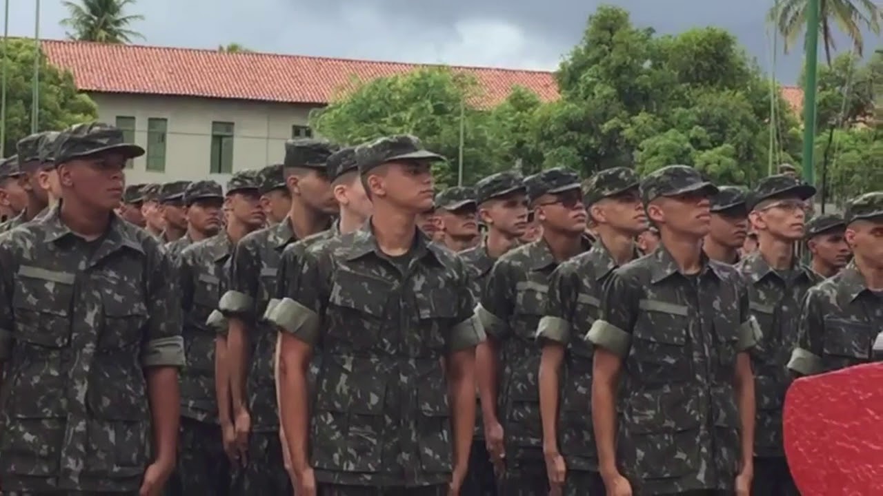 A Formatura De Recruta Do Meu Filho Everson 2018 Exército brasileiro