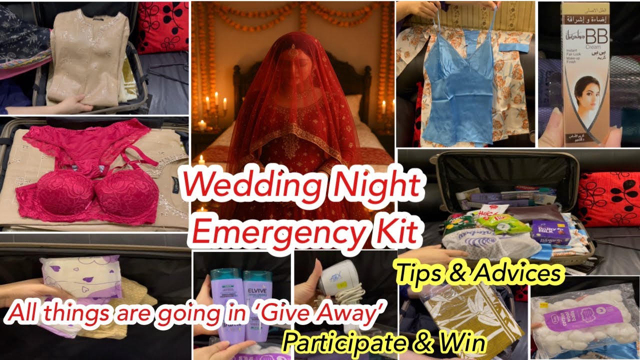 Wedding Night Essentials For Bride To Be| Tips & Advices For Bride To Be For Their Wedding Night