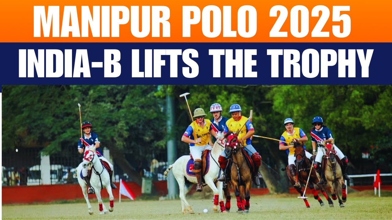 IMPHAL | India-B Wins 15th Manipur Polo International 2025 Final | Score 8-5 | News9