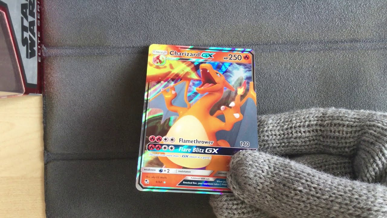Charizard GX 9/68 - Pokemon Hidden Fates