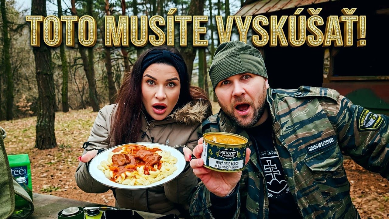 NAJLEPŠIE KONZERVY? HOTOVKY Z PLECHOVKY: TEST Hovädzie Mäso na Rajčinovej Omáčke 
