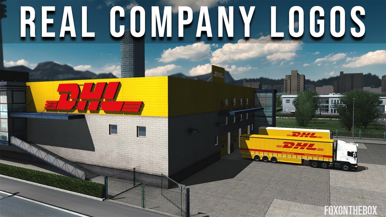 ETS2 1.38 Real Company Logos v1.1 | Euro Truck Simulator 2 Mod