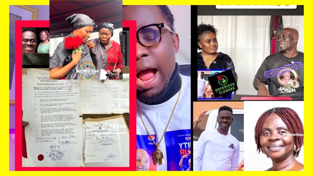 “Asem Aba” Yaw Sarpong Wife Strikes” 1980 Marriage Cɛrtificàtes Out” Abusuapanin Disgraced🔥🔥