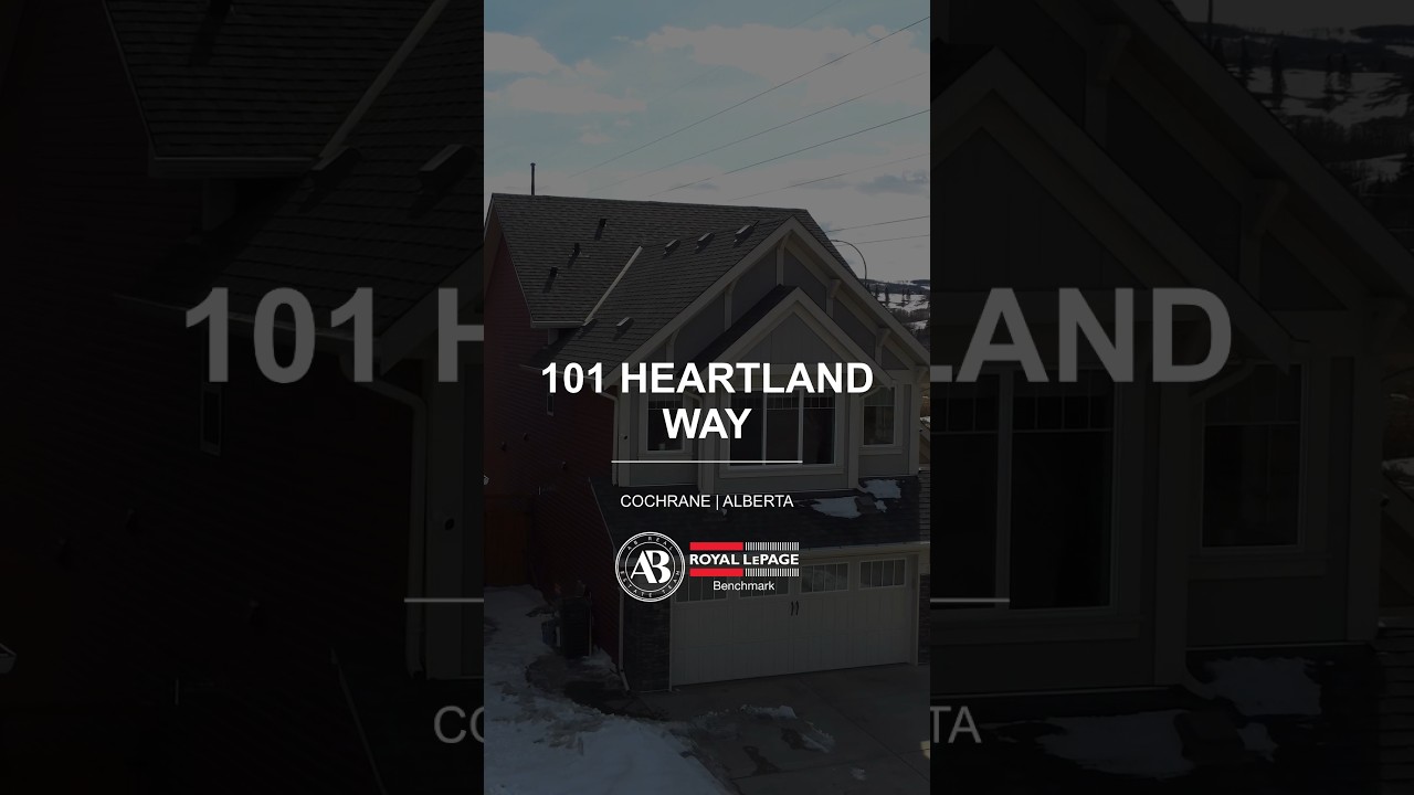 FOR SALE: 101 Heartland Way, Cochrane 🏡 # #cochrane #realestate #shorts