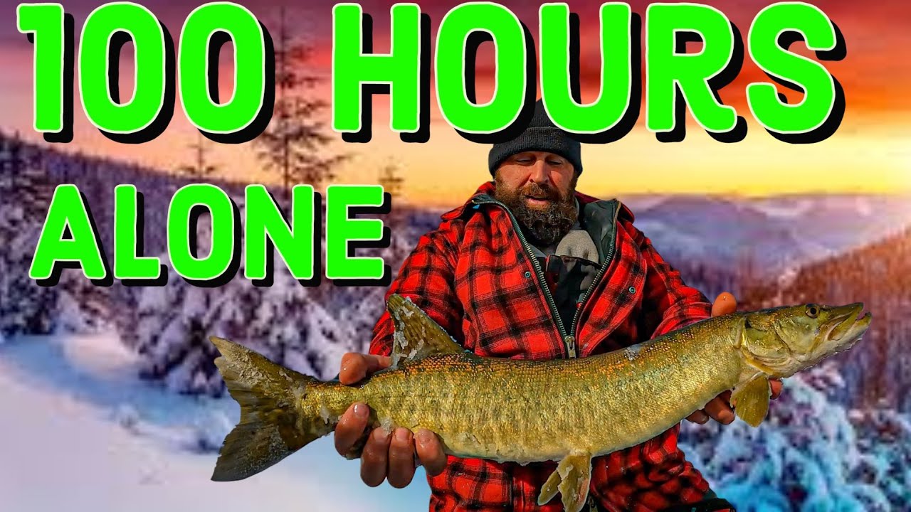 100 Hours ALONE in the FRIGID NORTH : Brutal Cold Last Chance