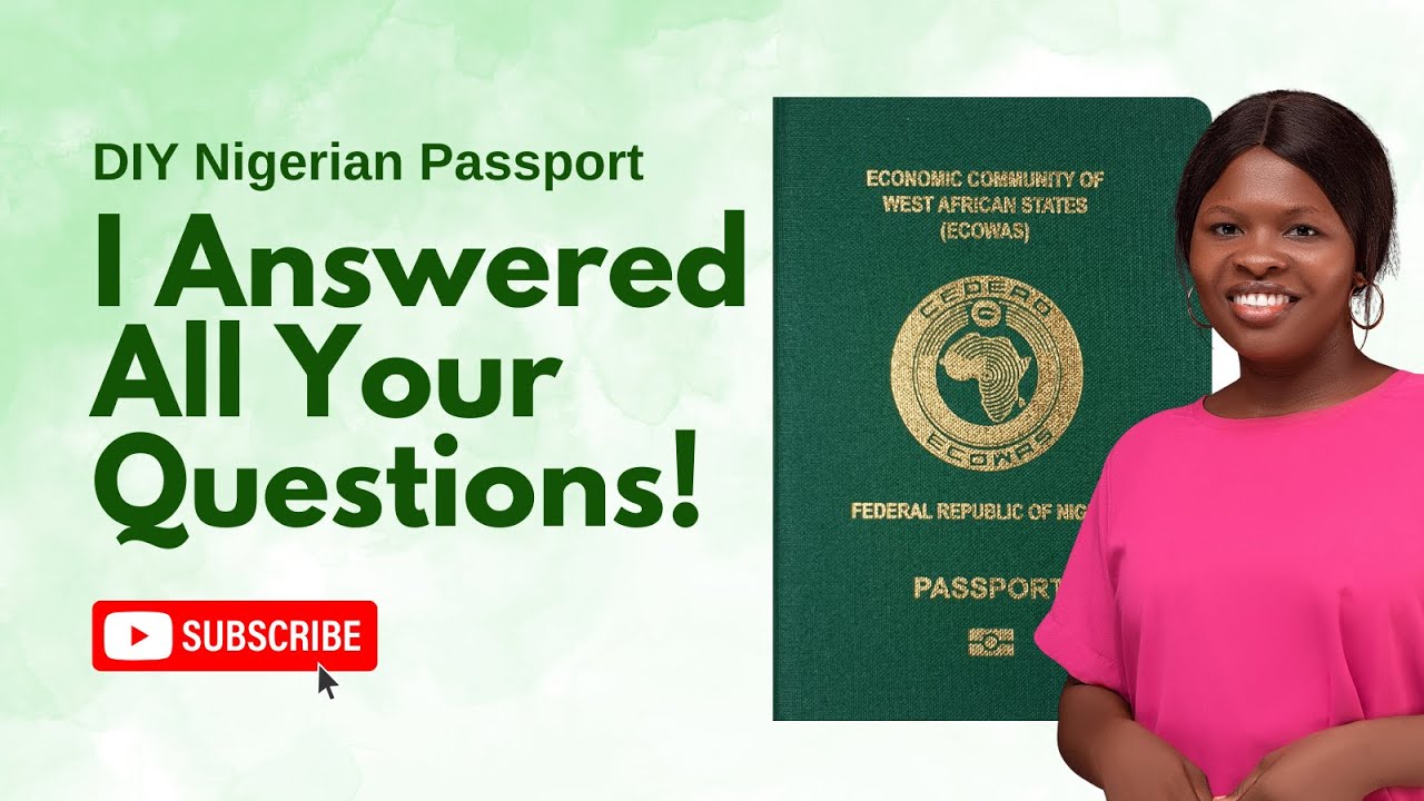 Nigerian Passport Application: I Answered ALL Your Questions (No Agent!)