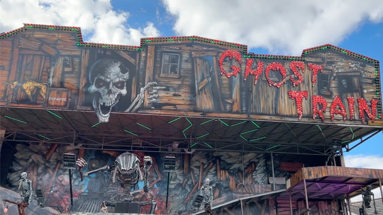 Ghost Train On Ride POV - David Irvin - Bridgewater Funfair 2025