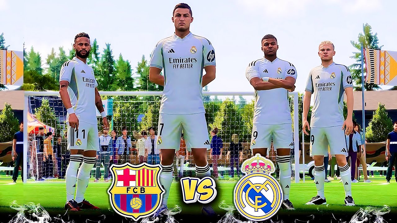 FIFA VOLTA 26 - RONALDO, NEYMAR, MBAPPE, HAALAND, PEDRI ALL STARS | REAL MADRID vs BARCELONA - FINAL